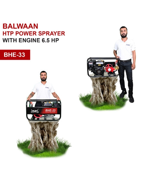 BALWAAN BHE-33 HTP WITH ENGINE 6.5HP SPRAYER PUMP