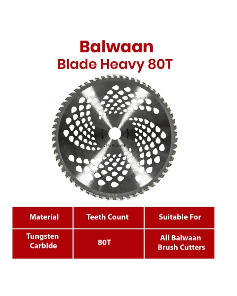 BALWAAN BLADE-80 T (TCT) HEAVY