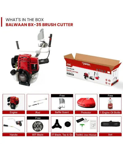 BALWAAN BRUSH CUTTER BX-35 (BBC-4SPN)