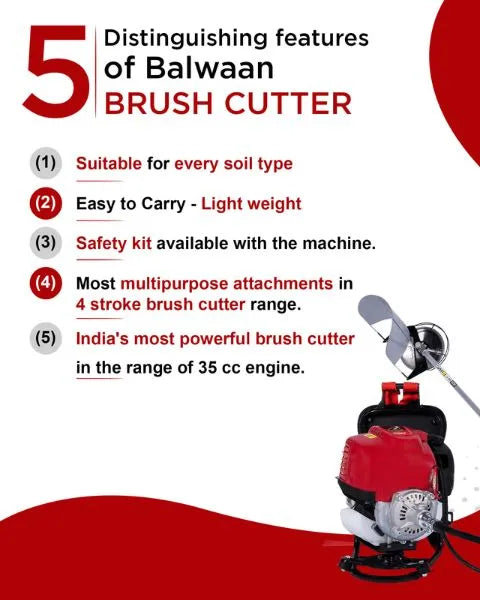 BALWAAN BRUSH CUTTER BX-35B (BBC-4BPN)