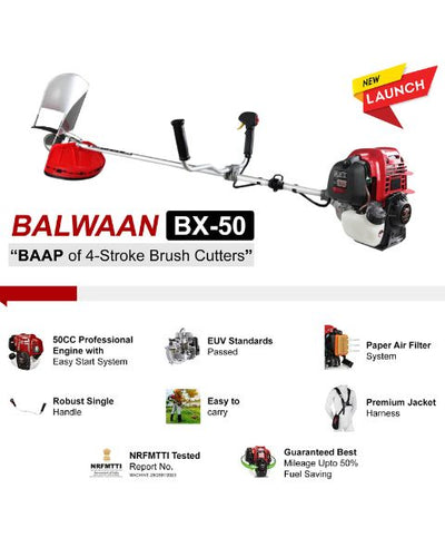 BALWAAN BRUSH CUTTER BX-50 (BBC-4SPN)