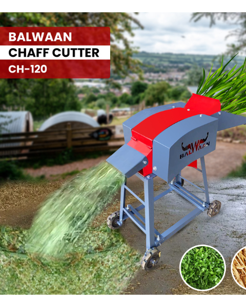 BALWAAN CH-120 CHAFF CUTTER WITHOUT MOTOR