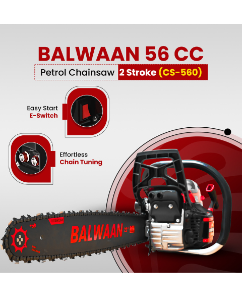 Balwaan CS-560  22 Inches Chainsaw