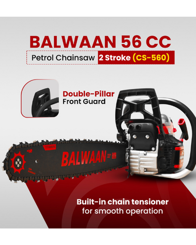 Balwaan CS-560  22 Inches Chainsaw