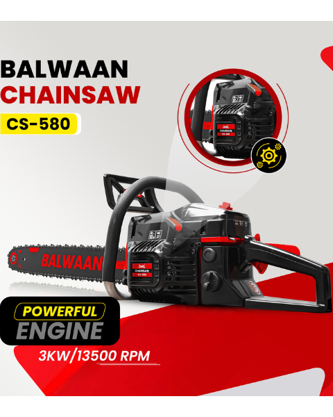 Balwaan CS-580 24 Inches Chainsaw