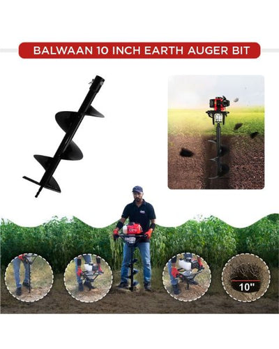 BALWAAN EARTH AUGER 10" BIT