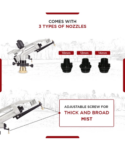 BALWAAN RAIN GUN JD-125