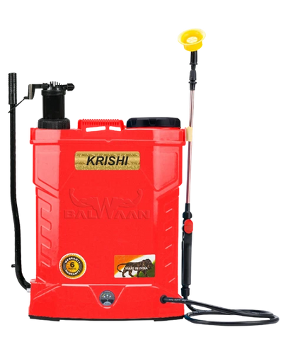 BALWAAN BS-21 2IN1 KRISHI SINGLE MOTOR BATTERY SPRAYER| 12X8