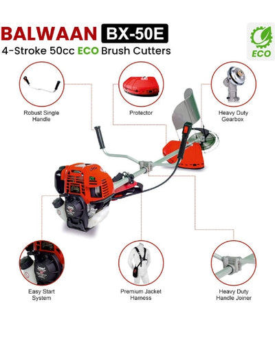 BALWAAN SIDE PACK BX-50E BRUSH CUTTER-ECO