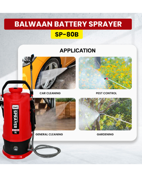 BALWAAN SP-80B LI-ION BATTERY SPRAYER (8L)