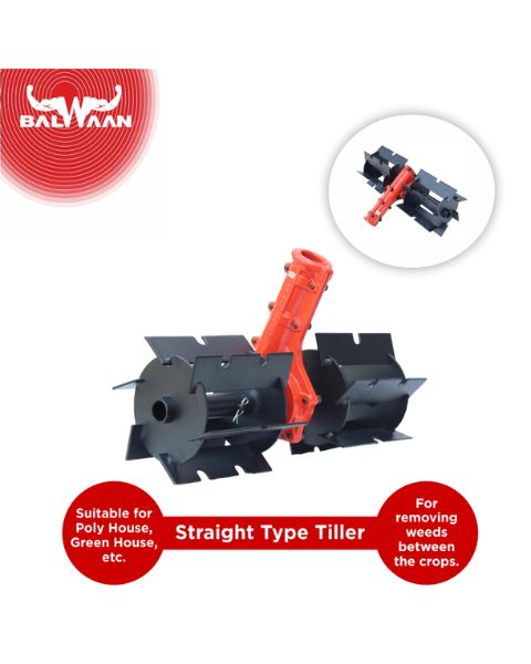 BALWAAN TILLER ATTACHMENT 26MM STRAIGHT TYPE (14 INCH) - HEAVY