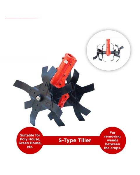 BALWAAN TILLER ATTACHMENT 28MM S TYPE (11 INCH) - HEAVY