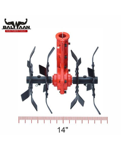 BALWAAN TILLER ATTACHMENT 28MM S TYPE (11 INCH) - HEAVY