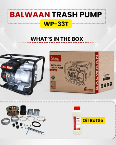 Balwaan WP-33T 3x3 Inch Trash Pump