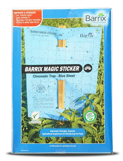 BARRIX MAGIC STICKER CHROMATIC TRAP BLUE SHEET