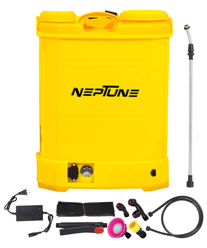 NEPTUNE KNAPSACK BATTERY OPERATED GARDEN SPRAYER BS 12