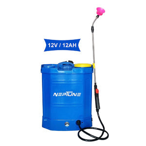 NEPTUNE BATTERY OPERATED KNAPSACK GARDEN SPRAYER 16 L TANK (12 V X 12 A) - BS-13