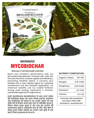 CARBONIFY MICRONIZED MYCOBIOCHAR