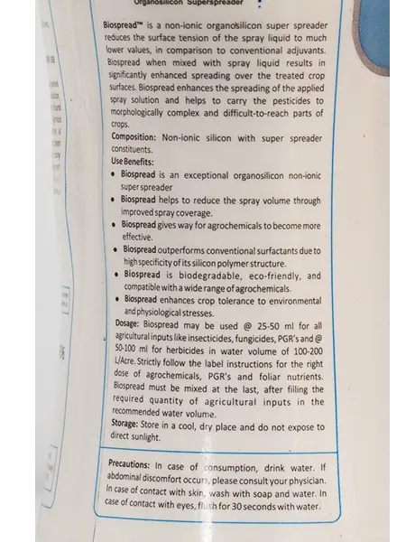 BIOSPREAD (ORGANOSILICON BASED ADJUVANT)