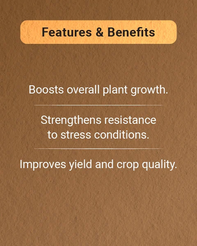 Tapas Nia Gold Plant Growth Promoter (Vitamin B3-3.75%) - For High Quality Yield in All Crops