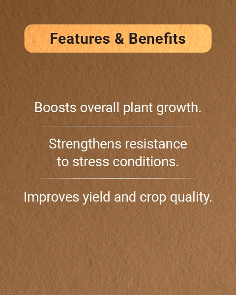 Tapas Nia Gold Plant Growth Promoter (Vitamin B3-3.75%) - For High Quality Yield in All Crops
