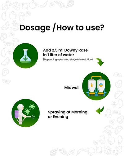 DOWNY RAZE (BIO FUNGICIDE - DOWNY MILDEW SPECIAL)