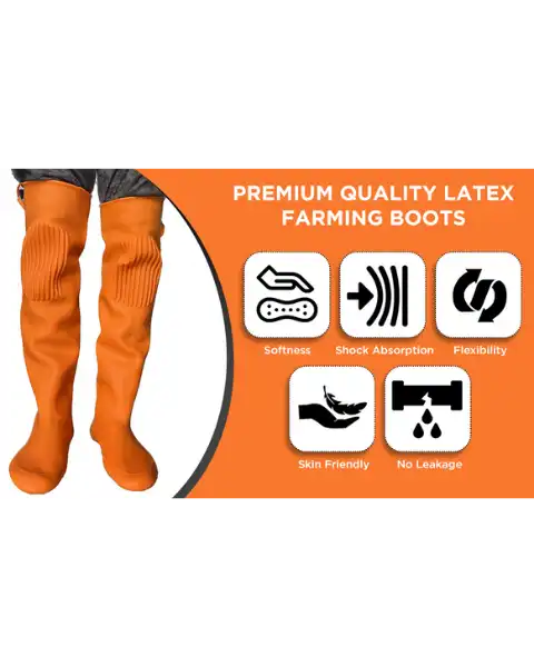 DR ENTERPRISES FARMER SAFETY SHOES | PADDY SHOES