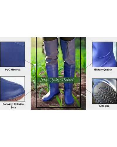 DR ENTERPRISES FARMER SAFETY SHOES | SHORT LENGTH PADDY SHOES | AGRICULTURE SHOES