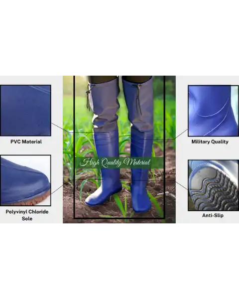 DR ENTERPRISES FARMER SAFETY SHOES | SHORT LENGTH PADDY SHOES | AGRICULTURE SHOES