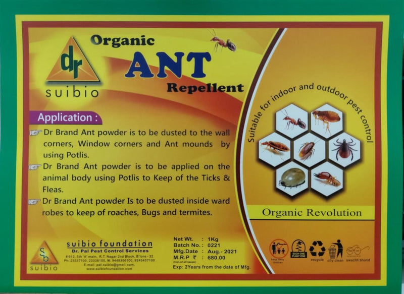 DR SUIBIO ORGANIC ANT REPELLENT