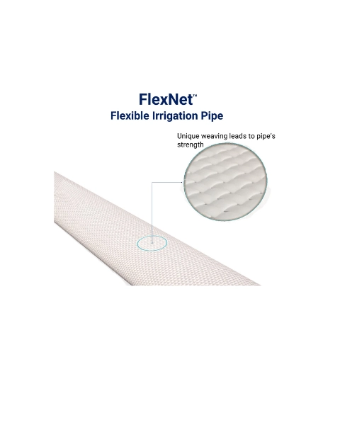 NETAFIM FLEXNET FLEXIBLE IRRIGATION PIPE FXN 3" BLANK 100M IND