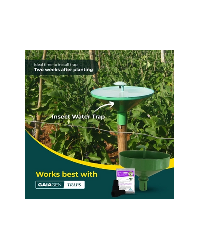 GAIAGEN BRINJAL FRUIT & SHOOT BORER LURE & INSECT WATER TRAP 1.6 L COMBO PACK