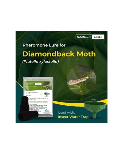 GAIAGEN DIAMONDBACK MOTH LURE & INSECT WATER TRAP 1.6 L COMBO PACK