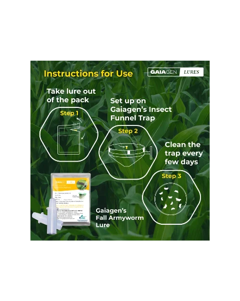 GAIAGEN PHEROMONE LURE FOR FALL ARMYWORM (Spodoptera frugiperda)