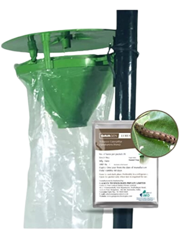 GAIAGEN TOBACCO CATERPILLAR LURE & INSECT FUNNEL TRAP COMBO PACK