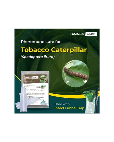 GAIAGEN TOBACCO CATERPILLAR LURE & INSECT FUNNEL TRAP COMBO PACK