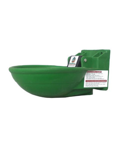 GODHAN UNBREAKABLE PLASTIC WATER BOWL FOR COW'S (GREEN)