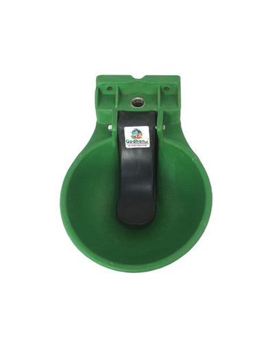 GODHAN UNBREAKABLE PLASTIC WATER BOWL FOR COW'S (GREEN)