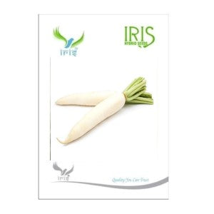 IRIS HYBRID OP VEGETABLE SEEDS RADISH