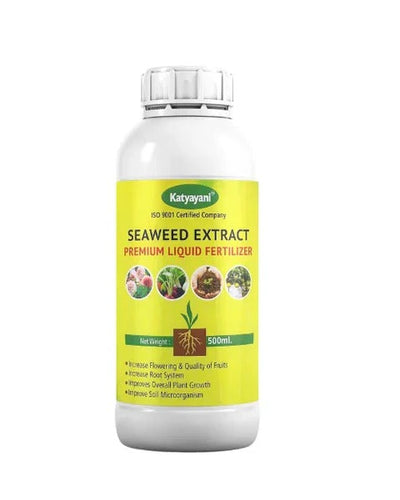 KATYAYANI PREMIUM SEAWEED EXTRACT LIQUID BIO FERTILIZER FOR ALL TYPES OF PLANTS