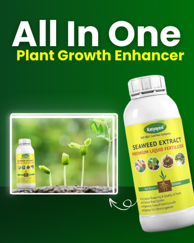 KATYAYANI PREMIUM SEAWEED EXTRACT LIQUID BIO FERTILIZER FOR ALL TYPES OF PLANTS