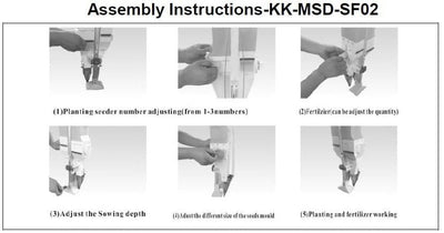 MANUAL SEEDER & FERTILISER KK-MSD-SF02