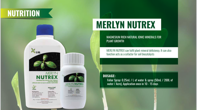 UAL MERLYN NUTREX NATURAL IONIC MINERALS