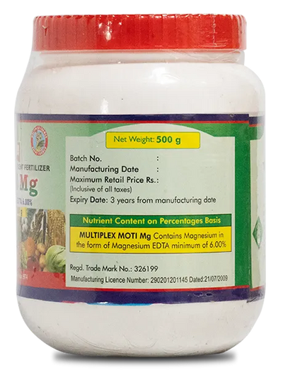 Moti Mg - Magnesium Edta 6% Multi Micronutrient Fertilizer