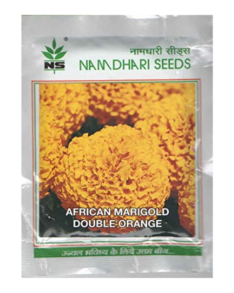 NS Double Orange African Marigold Seeds