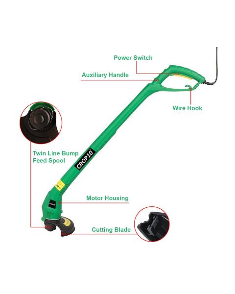 CROP-10 CORDED ELECTRIC TRIMMER (CROP10 310W) | IMPLEMENTS