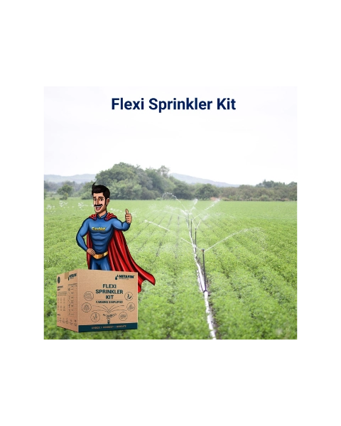 NETAFIM FLEXI SPRINKLER KIT 2"X100M (8N*1800)