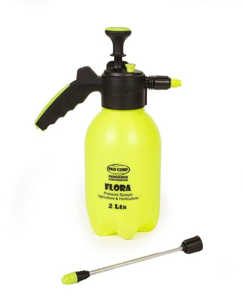 Pad Corp Flora 2 Liter manual Garden Sprayer with Lance