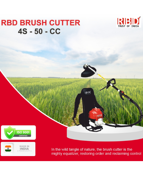 RBD 50cc Backpack Brush Cutter without tiller