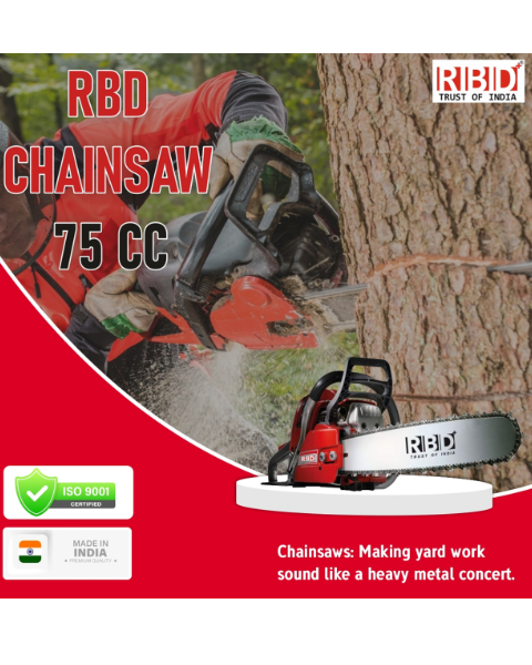 RBD 75cc Chain Saw- 2 stroke